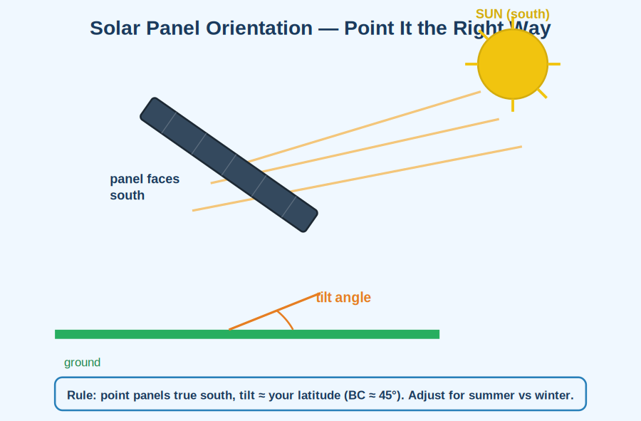 Solar orientation